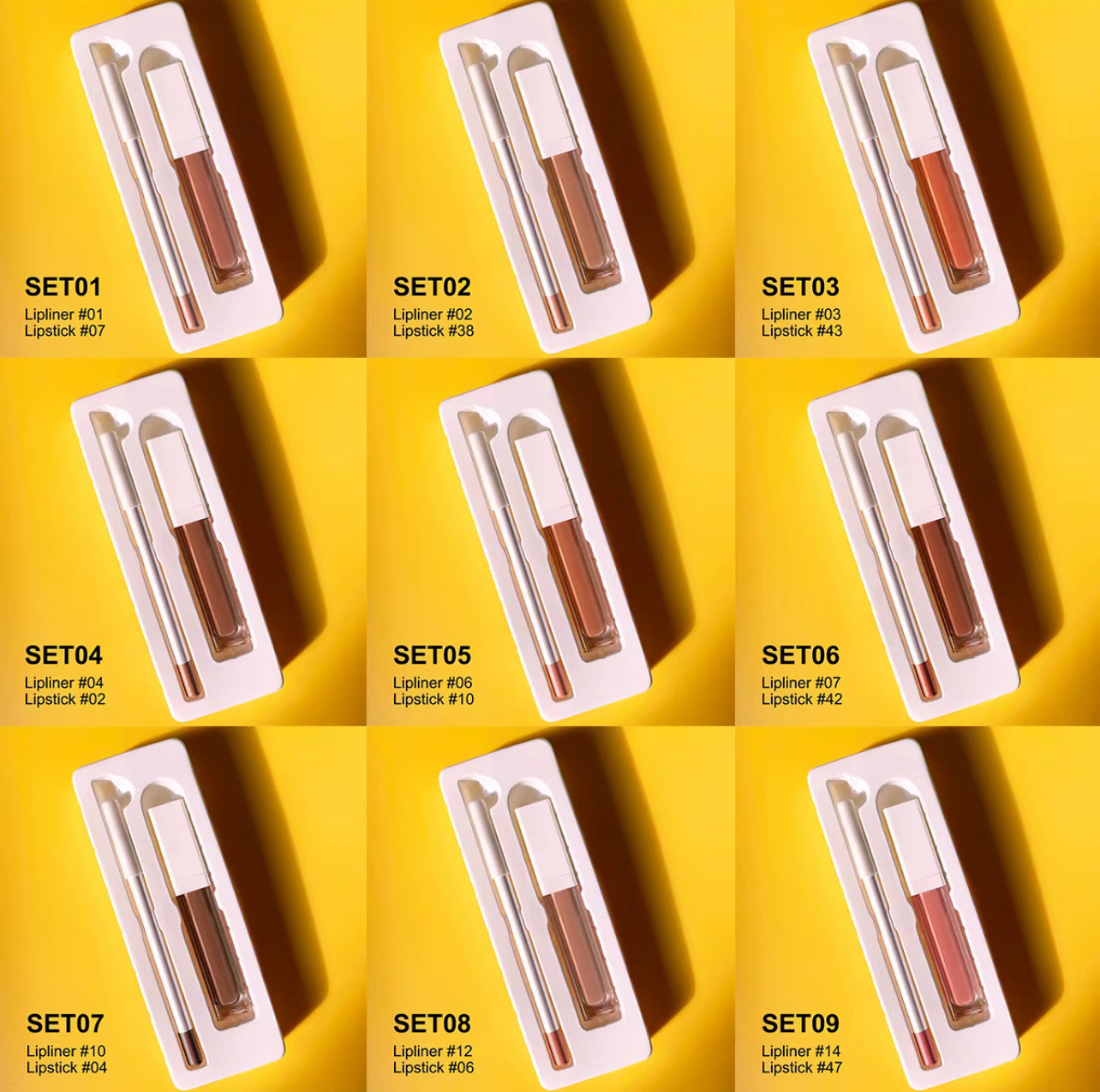 20 Sets Wholesale Lipstick Kit (NO LOGO)