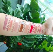 50 Sets Private Label Brown Square Tube Lip Gloss Kit