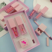 50 Sets Private Label Lip Oils + Lip Liner + Sharpener Kit