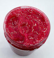 Red Glitter Clear Lipgloss (8oz Jar)