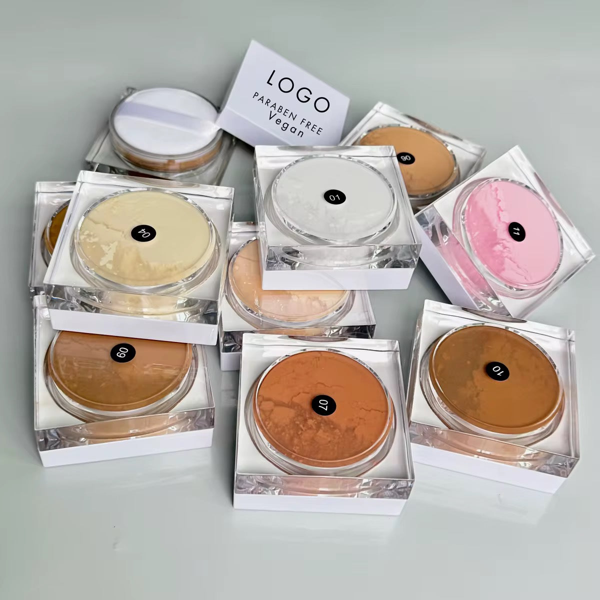 50pcs Private Label Setting Powder