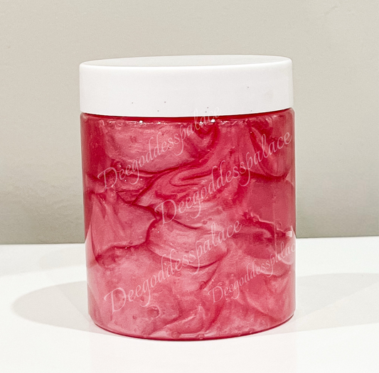Pink Shimmer Clear Lipgloss (8oz Jar)