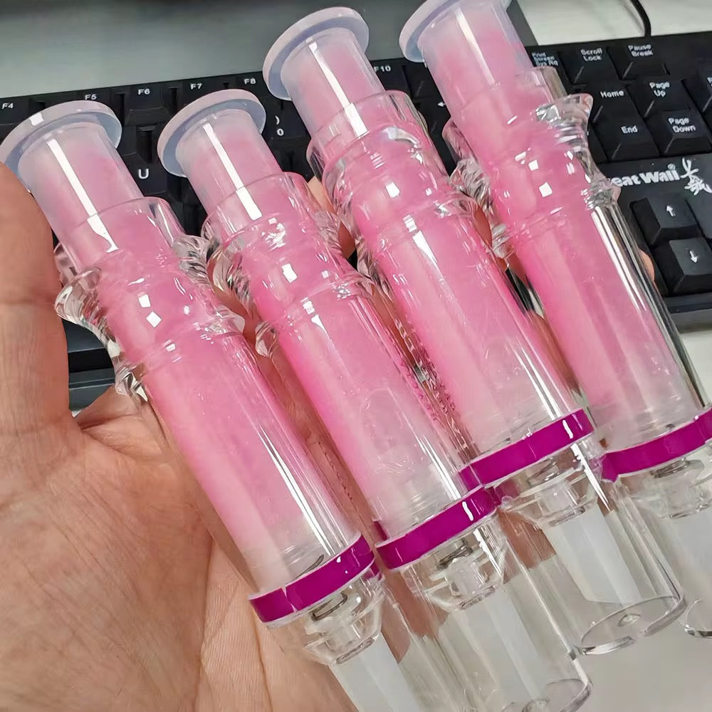 50pcs Private Label Syringe Pout Booster Gloss