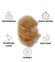 Authentic African Net Sponge 45" Ethically Sourced